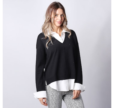Premier Sleeveless Cotton Acrylic V Neck Sweater - Shirtworks
