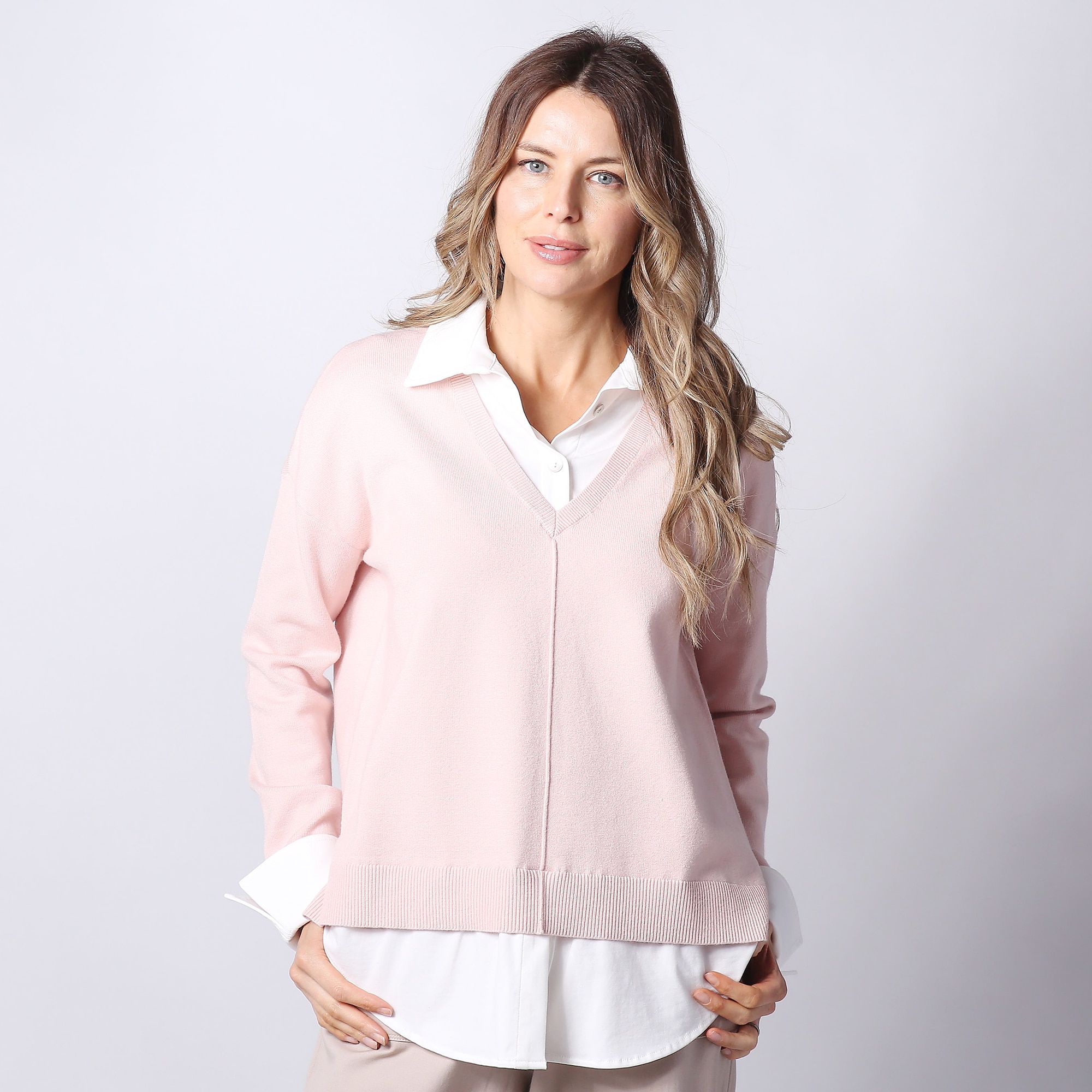Wynne Layers Softknit Unstructured Mixed Media Sweater - TSC.ca
