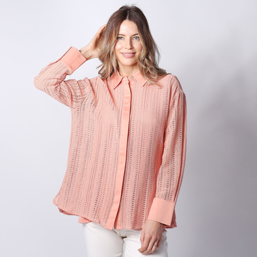 Image 243204_STC.jpg, Product 243-204 / Price $29.33, Wynne Layers Woven Crochet Shirt from Wynnelayers on TSC.ca's Fashion department