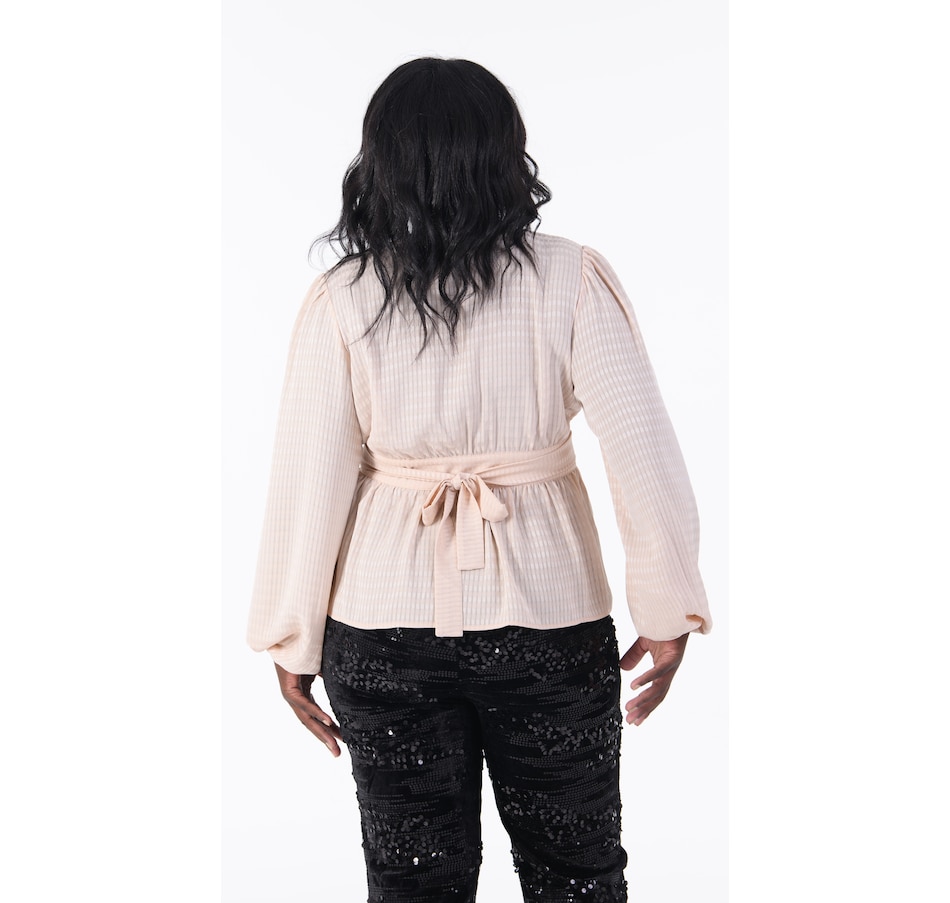 Image 243275_ALTMORE2.jpg, Product 243-275 / Price $19.33, Modern Identity Wrap Blouse from Modern Identity on TSC.ca's Fashion department