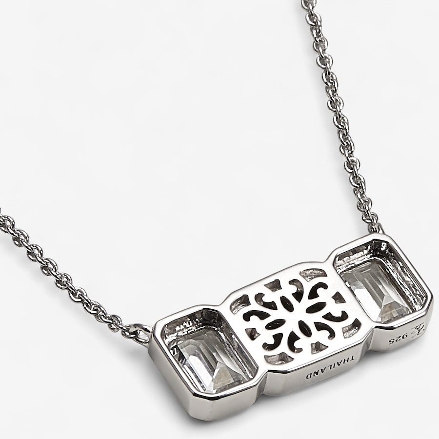 Image 243412_ALTMORE1.jpg, Product 243-412 / Price $469.99, Canadian Ammolite Gems Sterling Silver/Rhodium Plate Cushion Ammolite White from Canadian Ammolite Gems on TSC.ca's Jewellery department