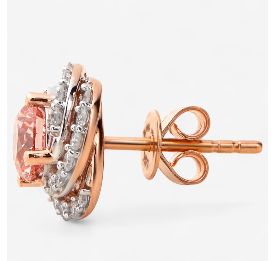 Image 243418_ALTMORE1.jpg, Product 243-418 / Price $1,299.99, EVERA Diamonds 14K Gold 1.50 ctw Pink and White Diamond Earrings from Evera Diamonds on TSC.ca's Jewellery department