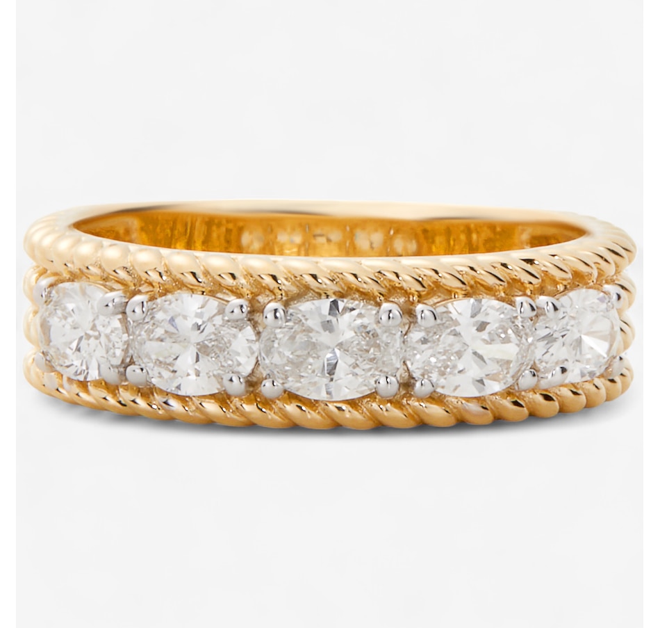 Image 243419_YGLOV.jpg, Product 243-419 / Price $999.99, EVERA Diamonds 14K Gold 1.00 ctw Diamond Band from Evera Diamonds on TSC.ca's Jewellery department