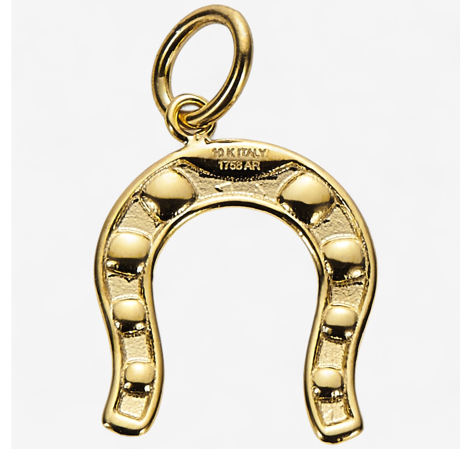 Image 243430_ALTMORE1.jpg, Product 243-430 / Price $79.99, TruGold 10K Yellow Gold Horseshoe Lucky Pendant from TruGold on TSC.ca's Jewellery department