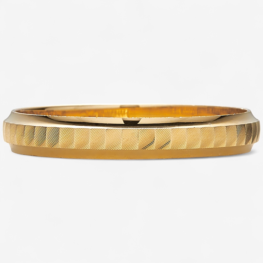 Image 243458.jpg, Product 243-458 / Price $629.99, UNOAERRE 18K Yellow Gold Diamond-Cut Band from UnoAErre Jewellery on TSC.ca's Jewellery department