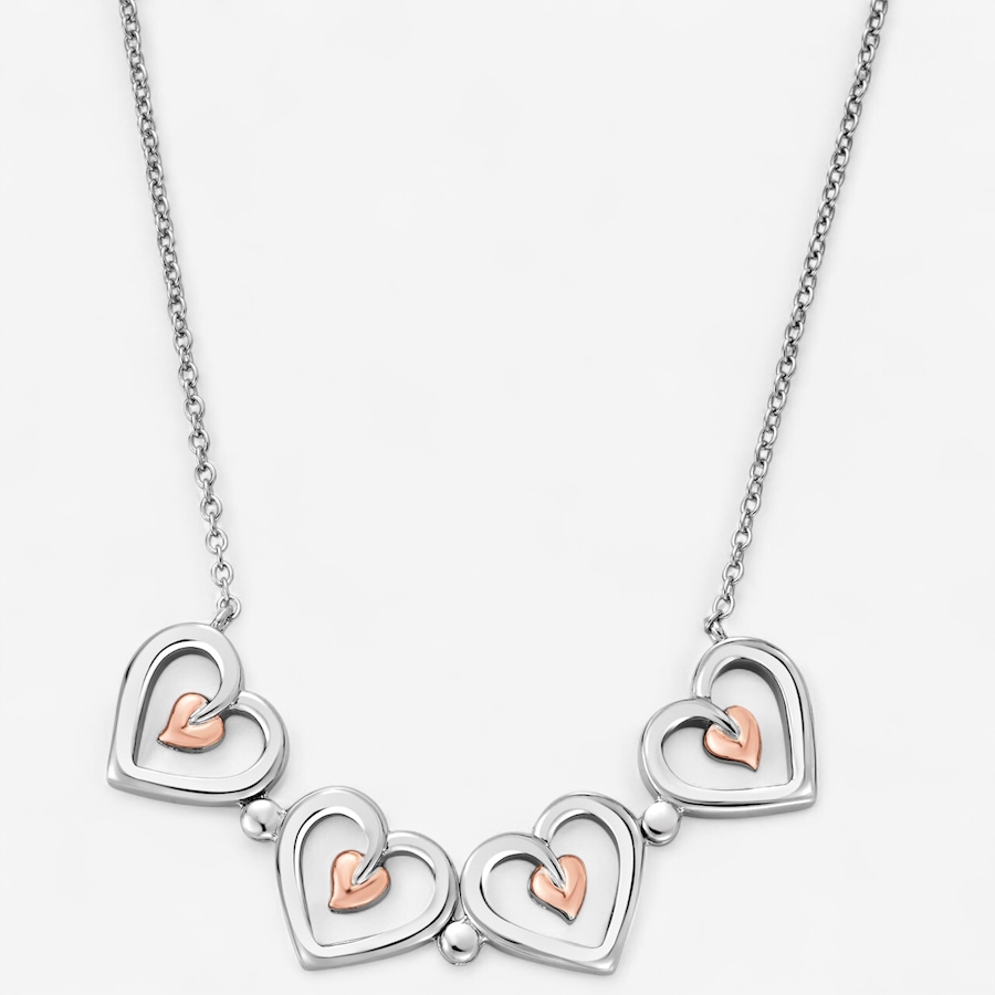 Image 243480_ALTMORE1.jpg, Product 243-480 / Price $319.99, Clogau Gold Sterling Silver/10K Rose Gold Clover Pendant with Chain from Clogau Gold on TSC.ca's Jewellery department