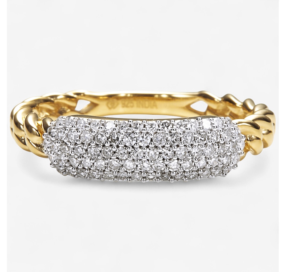 Image 243488_YGP.jpg, Product 243-488 / Price $229.99, Colours Of Diamonds Sterling Silver 0.33 ctw White Diamond Ring from Colours of Diamonds on TSC.ca's Jewellery department