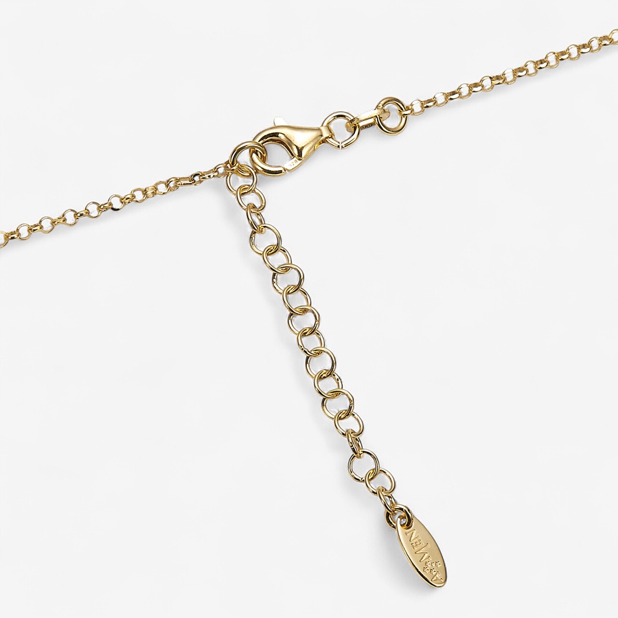 Image 243501_ALTMORE1.jpg, Product 243-501 / Price $209.99, Amen Sterling Silver Yellow Gold Plate Mother of Pearl Cross Station Necklace from Amen on TSC.ca's Jewellery department