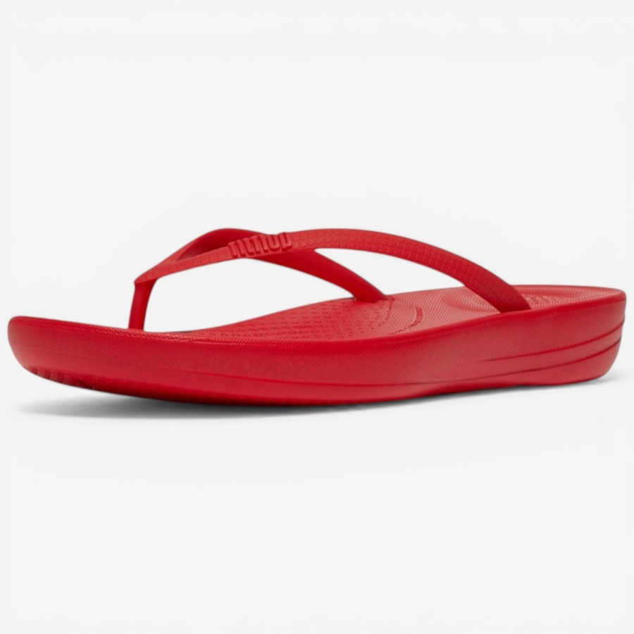 Image 243597_RED.jpg, Product 243-597 / Price $50.00, FitFlop iQushion Ergonomic Flip-Flop from FitFlop on TSC.ca's Shoes department