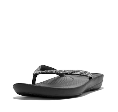 FitFlop iQushion Sparkle Toe Post Flip-Flop