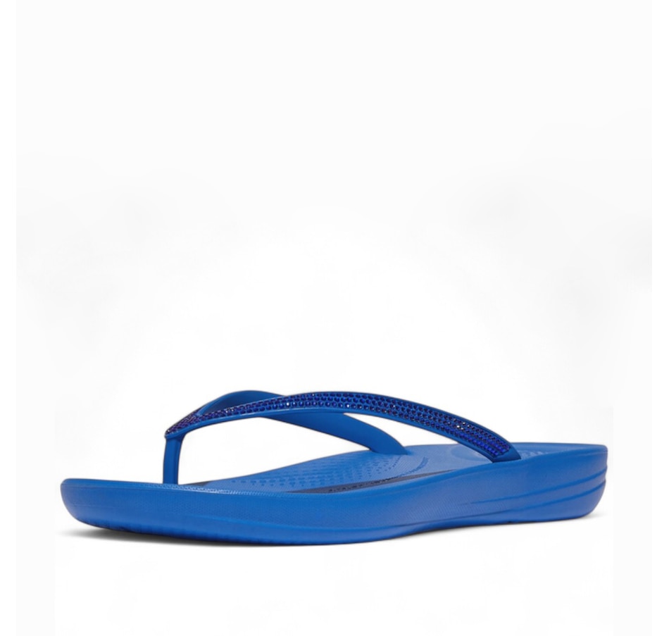 Image 243598_FBL.jpg, Product 243-598 / Price $29.88, FitFlop iQushion Sparkle Toe Post Flip-Flop from FitFlop on TSC.ca's Shoes department