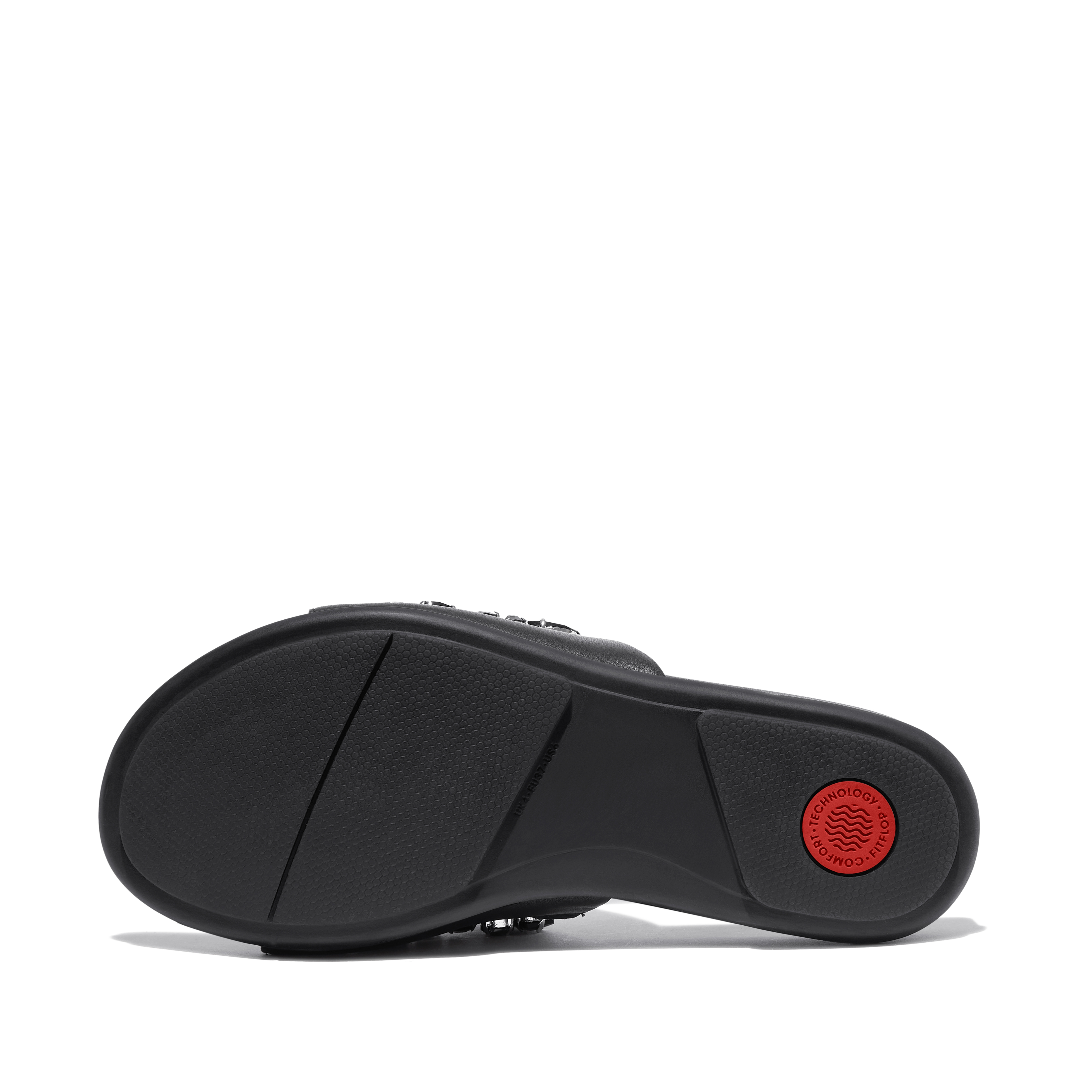 FitFlop Gracie Jewel Deluxe Leather Slide - TSC.ca