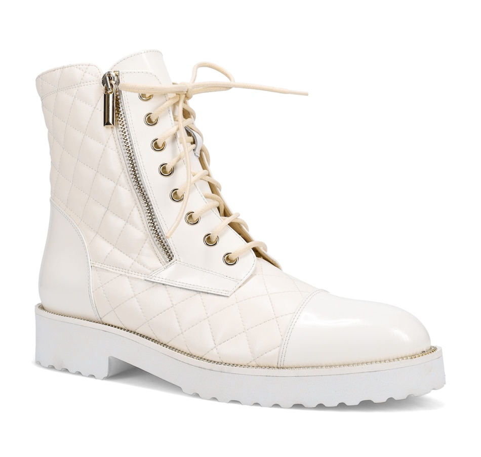 Image 243616_ICE.jpg, Product 243-616 / Price $269.33, Ron White Tiffany Quilted Combat Boot from Ron White on TSC.ca's Shoes department