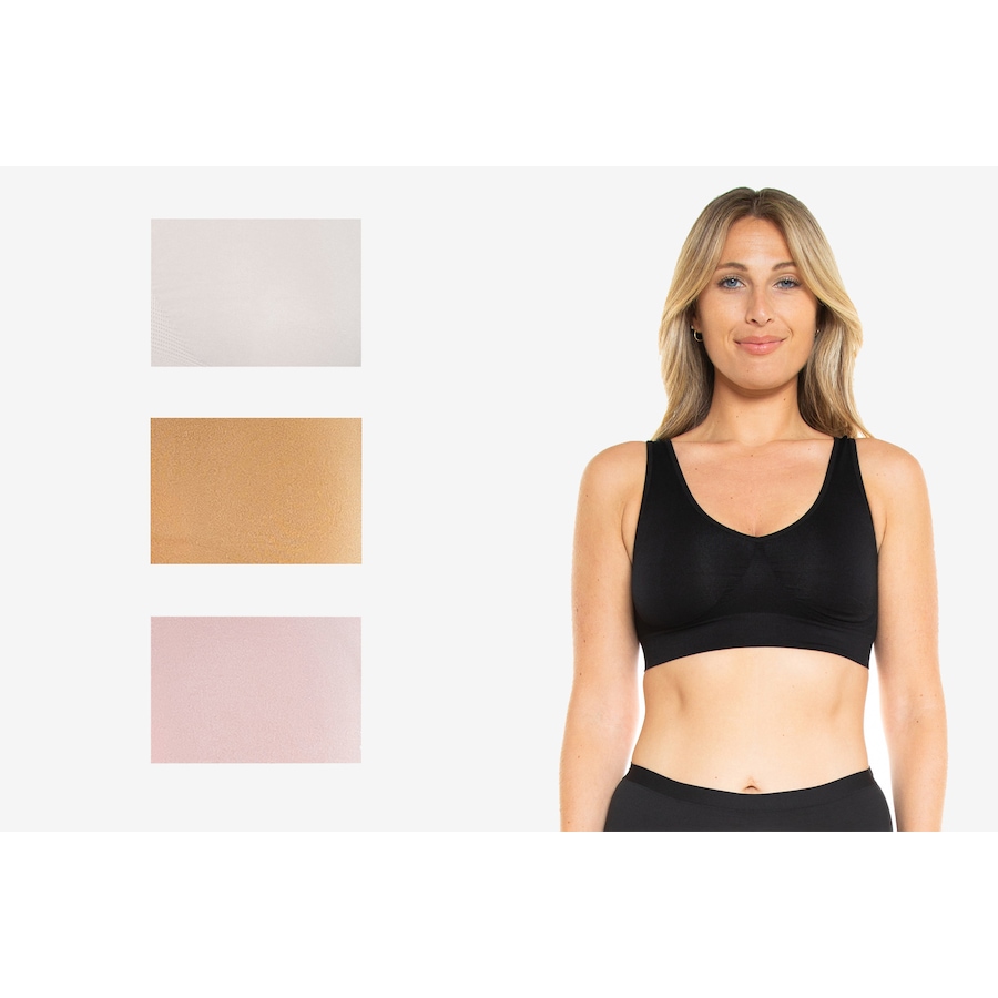 Image 243664_BSBP.jpg, Product 243-664 / Price $23.33, Rhonda Shear Ahh Bra (4-pack) from Rhonda Shear Shapewear on TSC.ca's Fashion department
