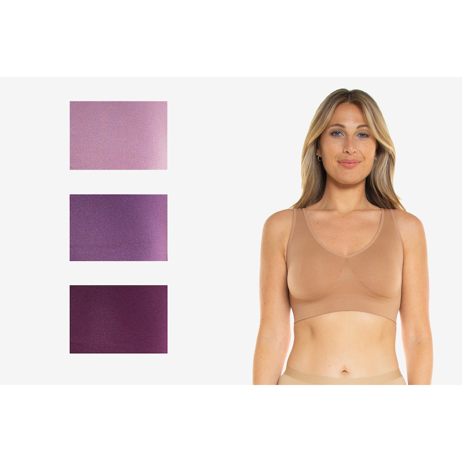 Image 243664_SMPEG.jpg, Product 243-664 / Price $23.33, Rhonda Shear Ahh Bra (4-pack) from Rhonda Shear Shapewear on TSC.ca's Fashion department