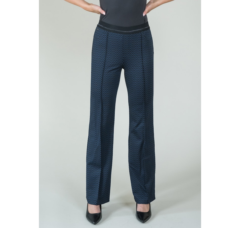 Image 243673_BKNA.jpg, Product 243-673 / Price $79.33, Lisette Vega Jacquard Wide Leg Pant from Lisette L Montreal on TSC.ca's Fashion department