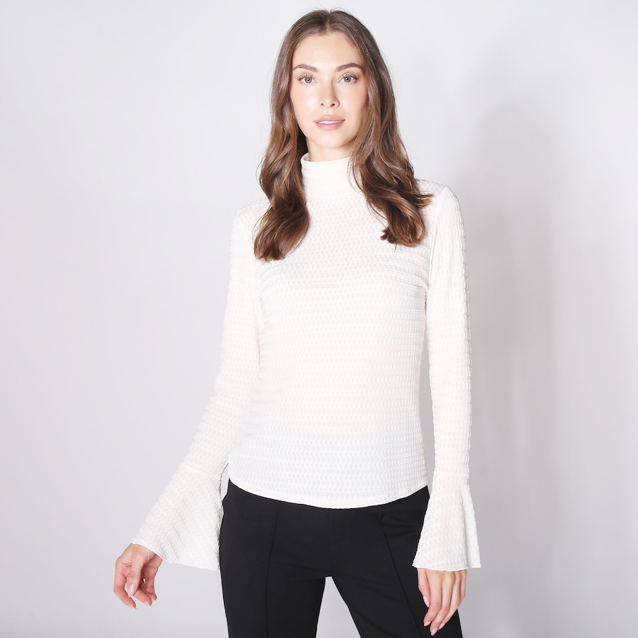 Image 243690_IVR.jpg, Product 243-690 / Price $29.33, Crystal Kobe Puckered Knit Top from Crystal Kobe on TSC.ca's Fashion department