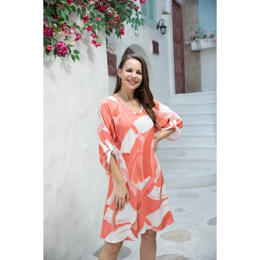 Image 243719_ALTMORE5.jpg, Product 243-719 / Price $29.33, Orange Fashion Village Roll Tab Shirt Dress from Orange Fashion Village on TSC.ca's Fashion department