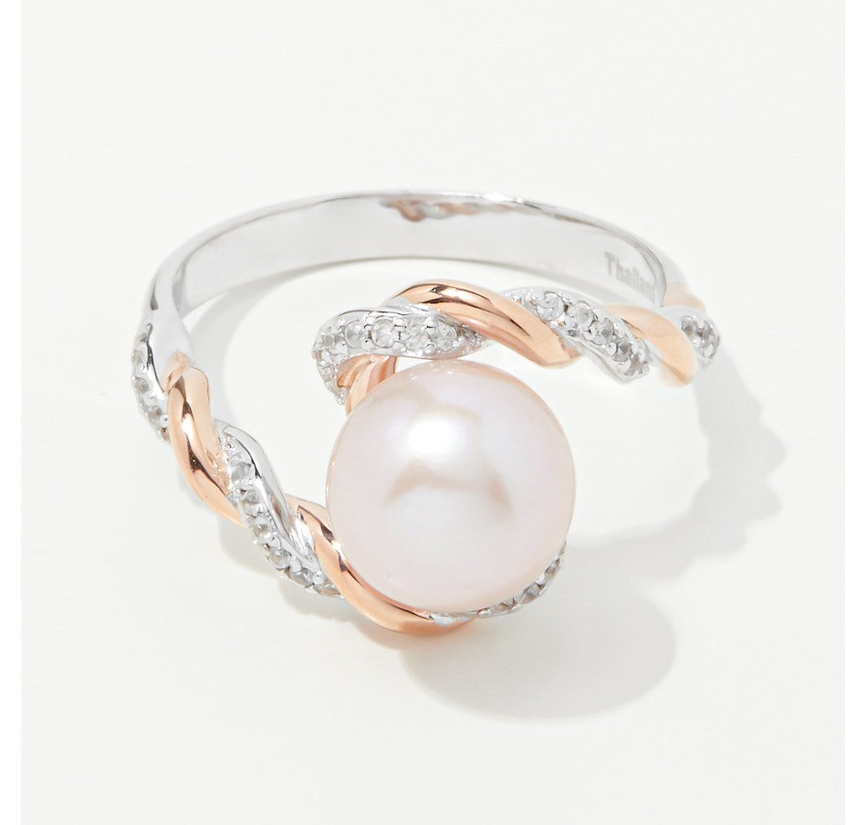 Jewellery - Rings - Roz Kwan Sterling Silver Fresh Water Pearl with ...