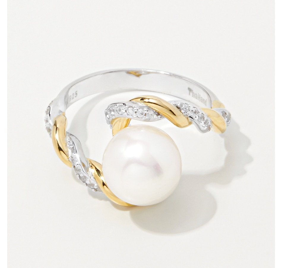 Jewellery - Rings - Roz Kwan Sterling Silver Fresh Water Pearl with ...