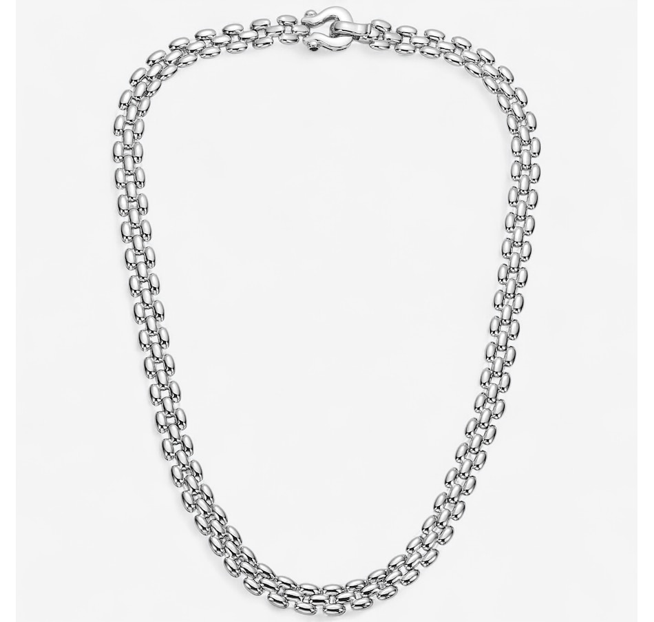 Image 243929_RHOP.jpg, Product 243-929 / Price $389.99, Cristiana Jewels Sterling Silver Panther Necklace With Black Spinel from Cristiana Jewels on TSC.ca's Jewellery department