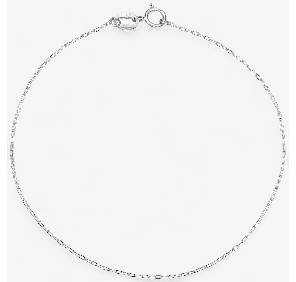 Image 243969.jpg, Product 243-969 / Price $219.99 - $259.99, Stefano Oro Platinum Paperclip Bracelet from Stefano Oro on TSC.ca's Jewellery department