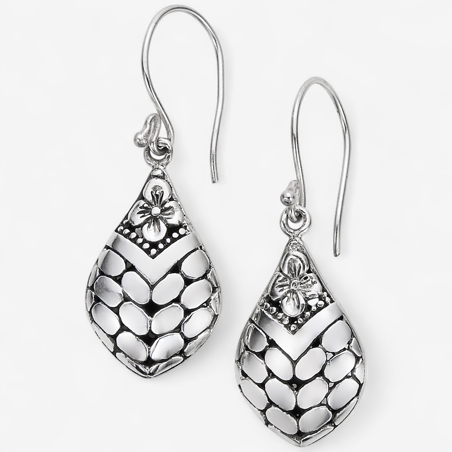 Image 243988.jpg, Product 243-988 / Price $119.99, Samuel B Collection Sterling Silver Armadillo Pear Earrings from Samuel B. Collection on TSC.ca's Jewellery department
