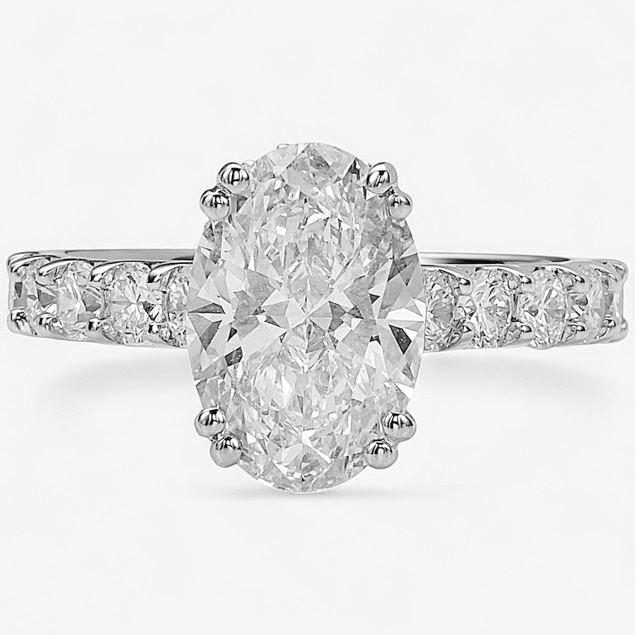 Image 244016_WGLOV.jpg, Product 244-016 / Price $2,999.99, EVERA Diamonds 14K Gold 4.00 ctw Shaped Diamond Ring from Evera Diamonds on TSC.ca's Jewellery department