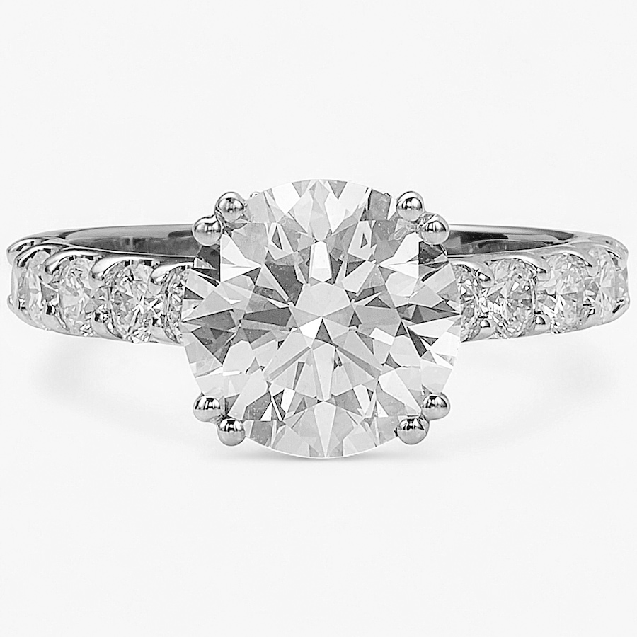 Image 244016_WGRND.jpg, Product 244-016 / Price $2,999.99, EVERA Diamonds 14K Gold 4.00 ctw Shaped Diamond Ring from Evera Diamonds on TSC.ca's Jewellery department