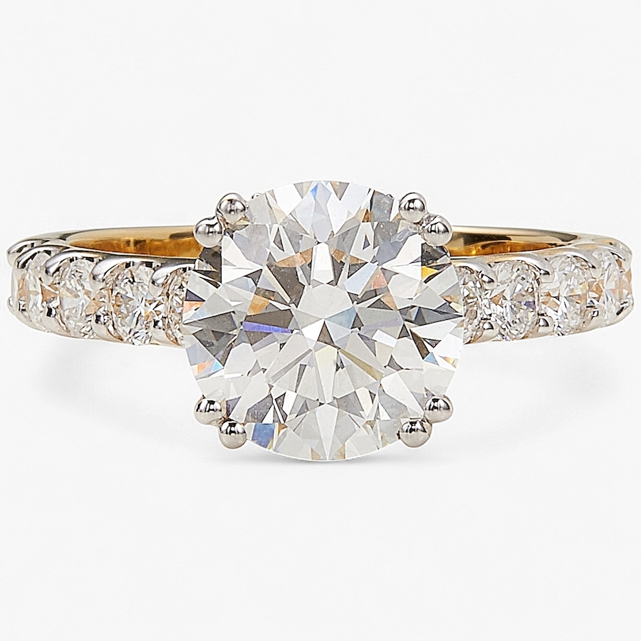 Image 244016_YGRND.jpg, Product 244-016 / Price $2,999.99, EVERA Diamonds 14K Gold 4.00 ctw Shaped Diamond Ring from Evera Diamonds on TSC.ca's Jewellery department
