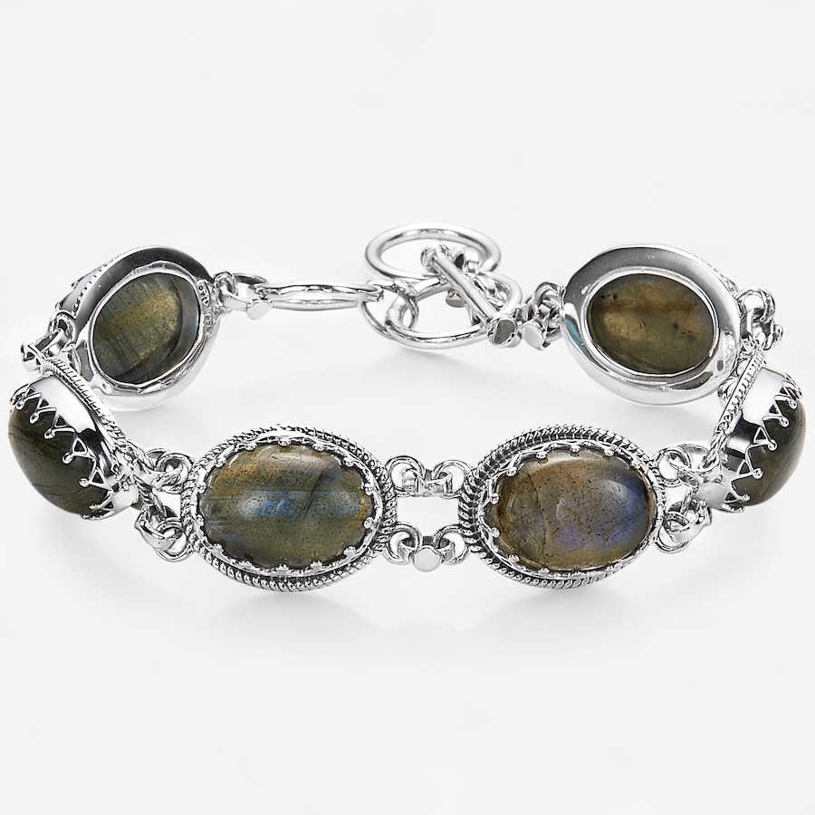 Image 244020_LAE.jpg, Product 244-020 / Price $199.88, Himalayan Gems Sterling Silver Gemstone Bracelet from Himalayan Gems on TSC.ca's Jewellery department