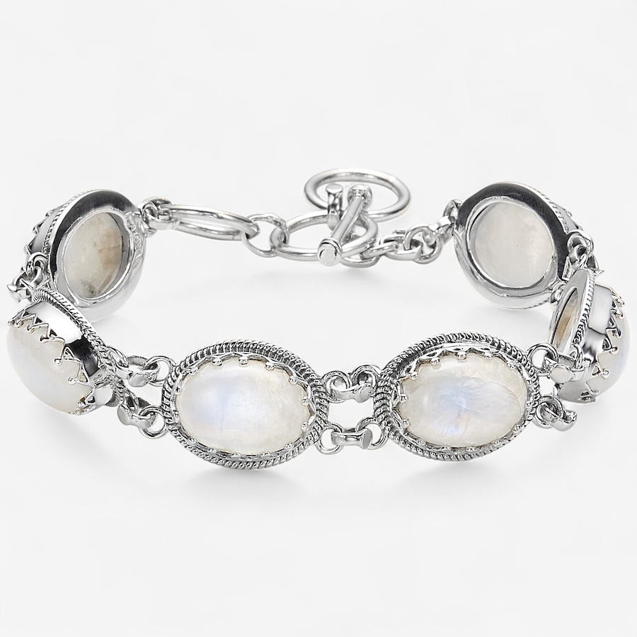 Image 244020_RWM.jpg, Product 244-020 / Price $199.88, Himalayan Gems Sterling Silver Gemstone Bracelet from Himalayan Gems on TSC.ca's Jewellery department