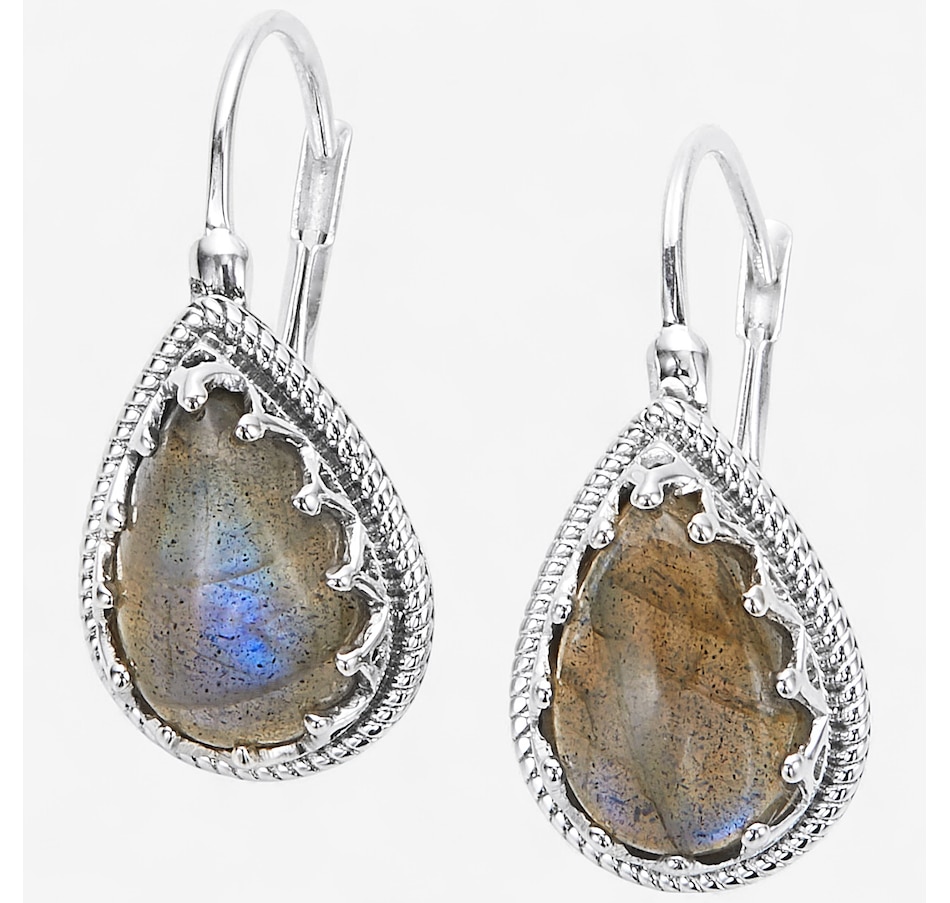 Image 244021_LAE.jpg, Product 244-021 / Price $119.99, Himalayan Gems Sterling Silver Gemstone Leverback Earrings from Himalayan Gems on TSC.ca's Jewellery department