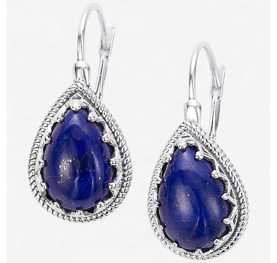 Image 244021_LAP.jpg, Product 244-021 / Price $119.99, Himalayan Gems Sterling Silver Gemstone Leverback Earrings from Himalayan Gems on TSC.ca's Jewellery department