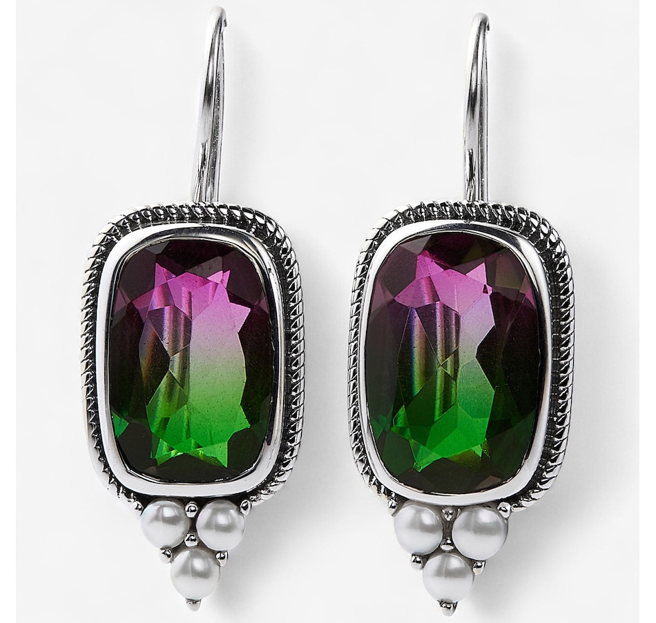 Image 244032_WAM.jpg, Product 244-032 / Price $179.99, Himalayan Gems Sterling Silver Quartz Bold Earrings from Himalayan Gems on TSC.ca's Jewellery department