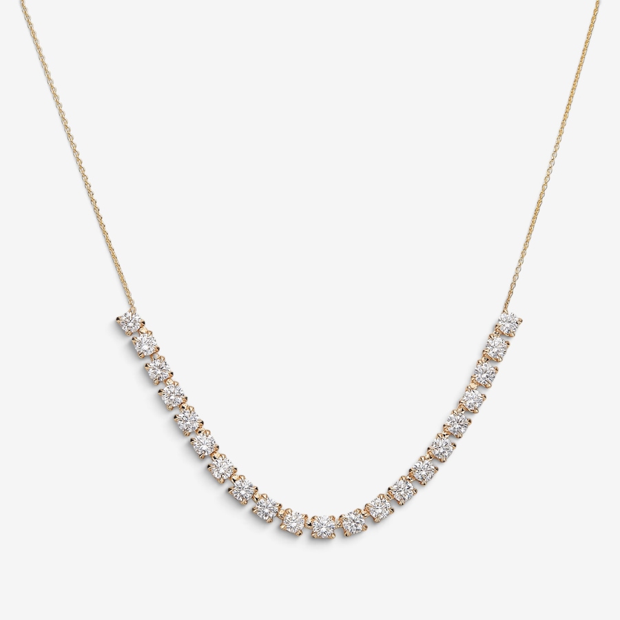 Image 244039.jpg, Product 244-039 / Price $2,799.99, EVERA Diamonds Couture Collection 14K Yellow Gold 2.94 ctw Diamond Necklace from Evera Diamonds on TSC.ca's Jewellery department