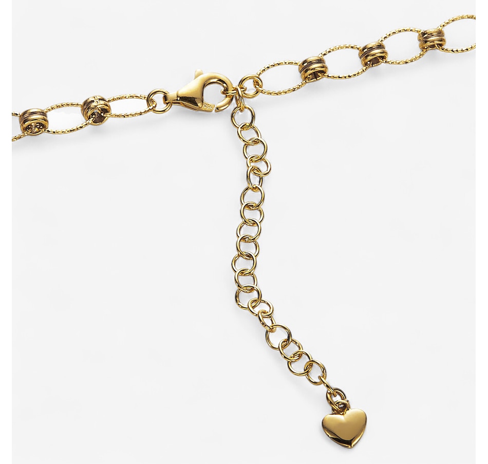 Image 244084_ALTMORE1.jpg, Product 244-084 / Price $219.99, Silver Gallery Sterling Silver Round Glitter Link Necklace from Silver Gallery on TSC.ca's Jewellery department