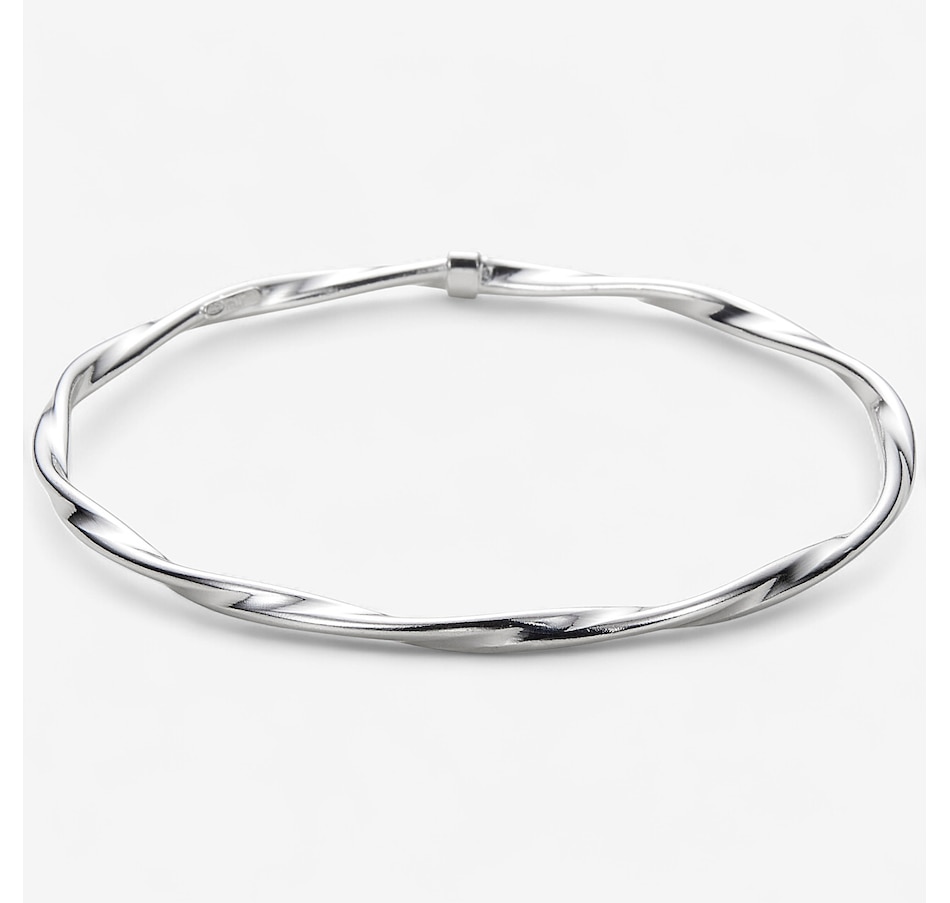 Image 244088.jpg, Product 244-088 / Price $109.99, Silver Gallery Sterling Silver Swirl Slip-on Bangle from Silver Gallery on TSC.ca's Jewellery department