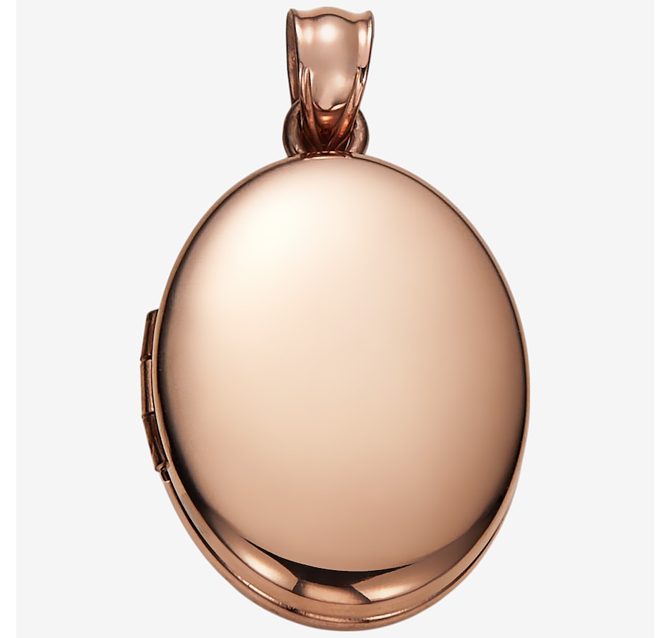 Image 244100_RSGP.jpg, Product 244-100 / Price $79.99, Silver Gallery Sterling Silver Oval Locket Pendant from Silver Gallery on TSC.ca's Jewellery department