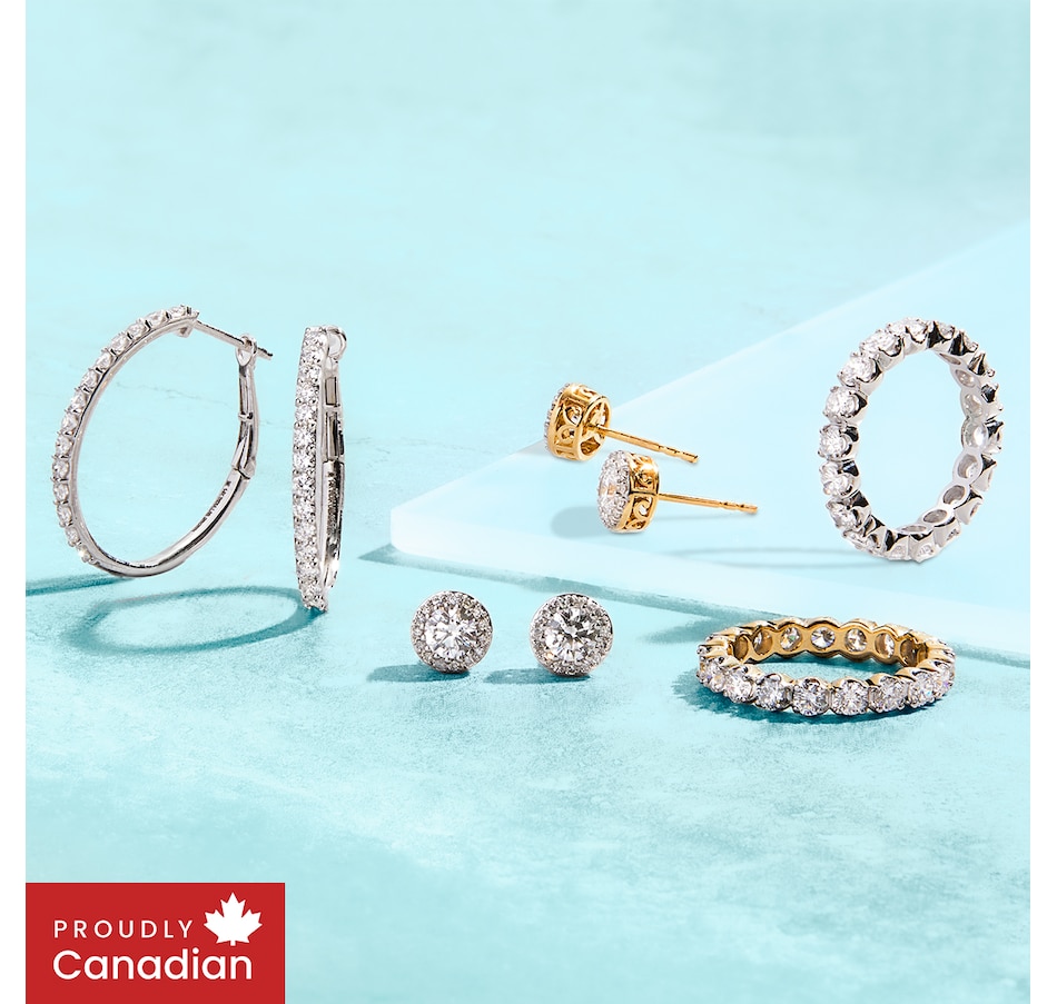 Image 244103_ALTMORE100.jpg, Product 244-103 / Price $849.99, EVERA Diamonds 14K Gold 1.00 ctw Diamond Stud Earrings from Evera Diamonds on TSC.ca's Jewellery department