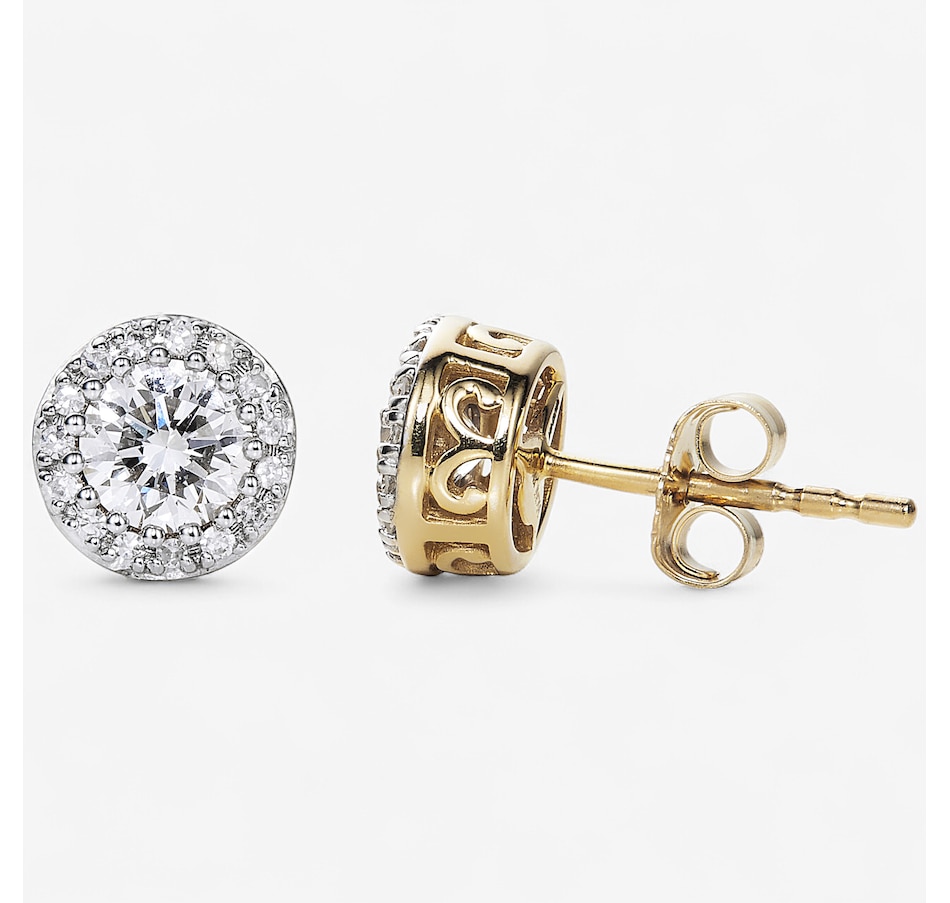 Image 244103_YGL.jpg, Product 244-103 / Price $849.99, EVERA Diamonds 14K Gold 1.00 ctw Diamond Stud Earrings from Evera Diamonds on TSC.ca's Jewellery department