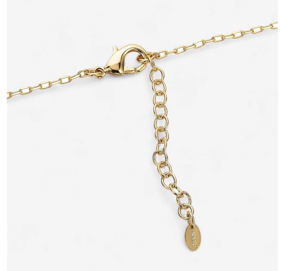 Image 244114_ALTMORE1.jpg, Product 244-114 / Price $69.99, Bronzoro Yellow Gold Plate Marine Link Pendant on Rolo Chain from Bronzoro on TSC.ca's Jewellery department