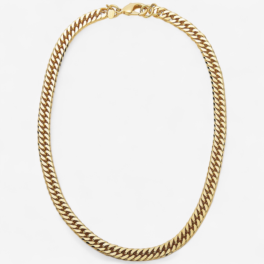 Image 244117.jpg, Product 244-117 / Price $89.99 - $139.99, Bronzoro Yellow Gold Plate Cuban Link Chain Necklace from Bronzoro on TSC.ca's Jewellery department