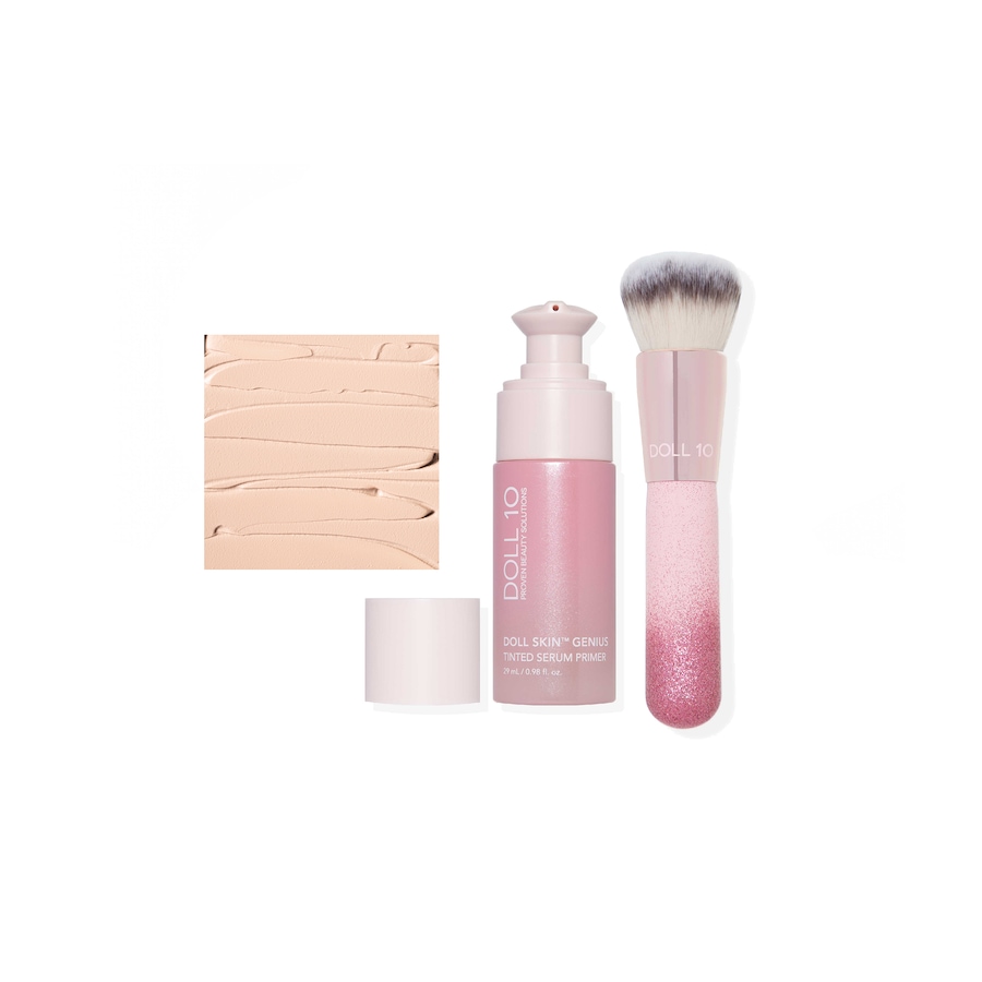 Image 244281_1FFL.jpg, Product 244-281 / Price $77.00, Doll 10 Tinted Serum Primer With Limited Edition Glitter Brush  from Doll 10 on TSC.ca's Beauty department