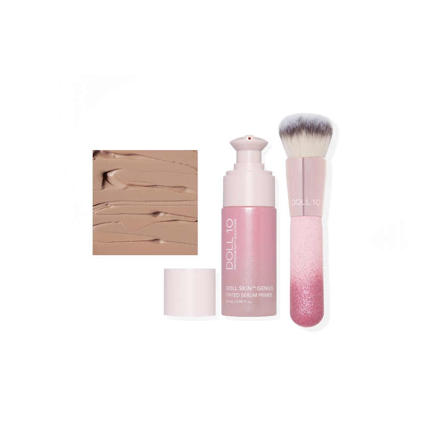Image 244281_2MED.jpg, Product 244-281 / Price $77.00, Doll 10 Tinted Serum Primer With Limited Edition Glitter Brush  from Doll 10 on TSC.ca's Beauty department