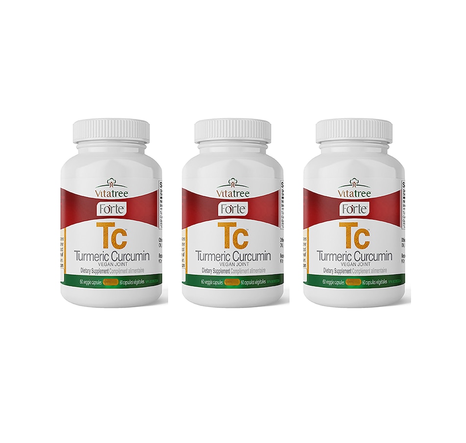Image 244282.jpg, Product 244-282 / Price $148.99, 90-Day Auto-Delivery VitaTree Forte Turmeric Curcumin Vegan Joint 90 Day from VitaTree Nutritionals on TSC.ca's Health & Fitness department