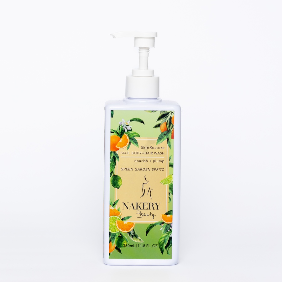 Image 244395_GGSPR.jpg, Product 244-395 / Price $36.00, Nakery Skinrestore Nourish + Plump Face, Body + Hair Wash from Nakery Beauty on TSC.ca's Beauty department