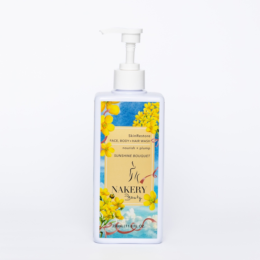 Image 244395_SNHBQ.jpg, Product 244-395 / Price $36.00, Nakery Skinrestore Nourish + Plump Face, Body + Hair Wash from Nakery Beauty on TSC.ca's Beauty department