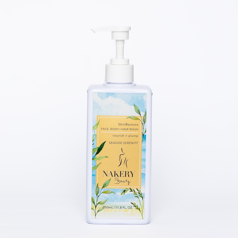 Image 244395_SSDRY.jpg, Product 244-395 / Price $36.00, Nakery Skinrestore Nourish + Plump Face, Body + Hair Wash from Nakery Beauty on TSC.ca's Beauty department