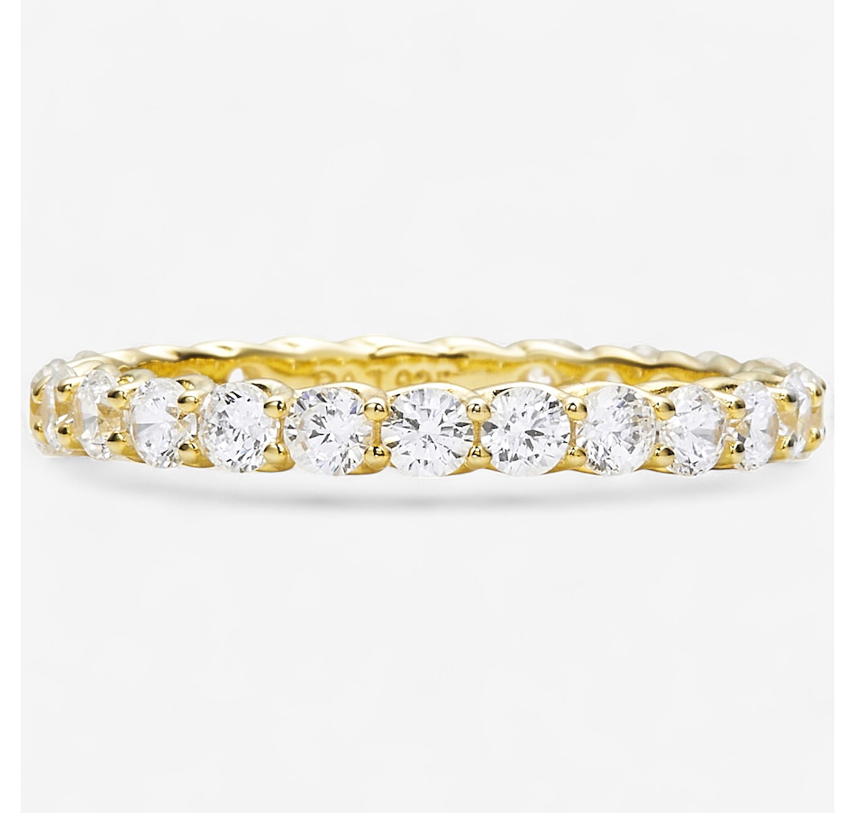 Image 244463_YGP.jpg, Product 244-463 / Price $49.99, Diamonelle Sterling Silver Diamonelle Eternity Band from Diamonelle on TSC.ca's Jewellery department